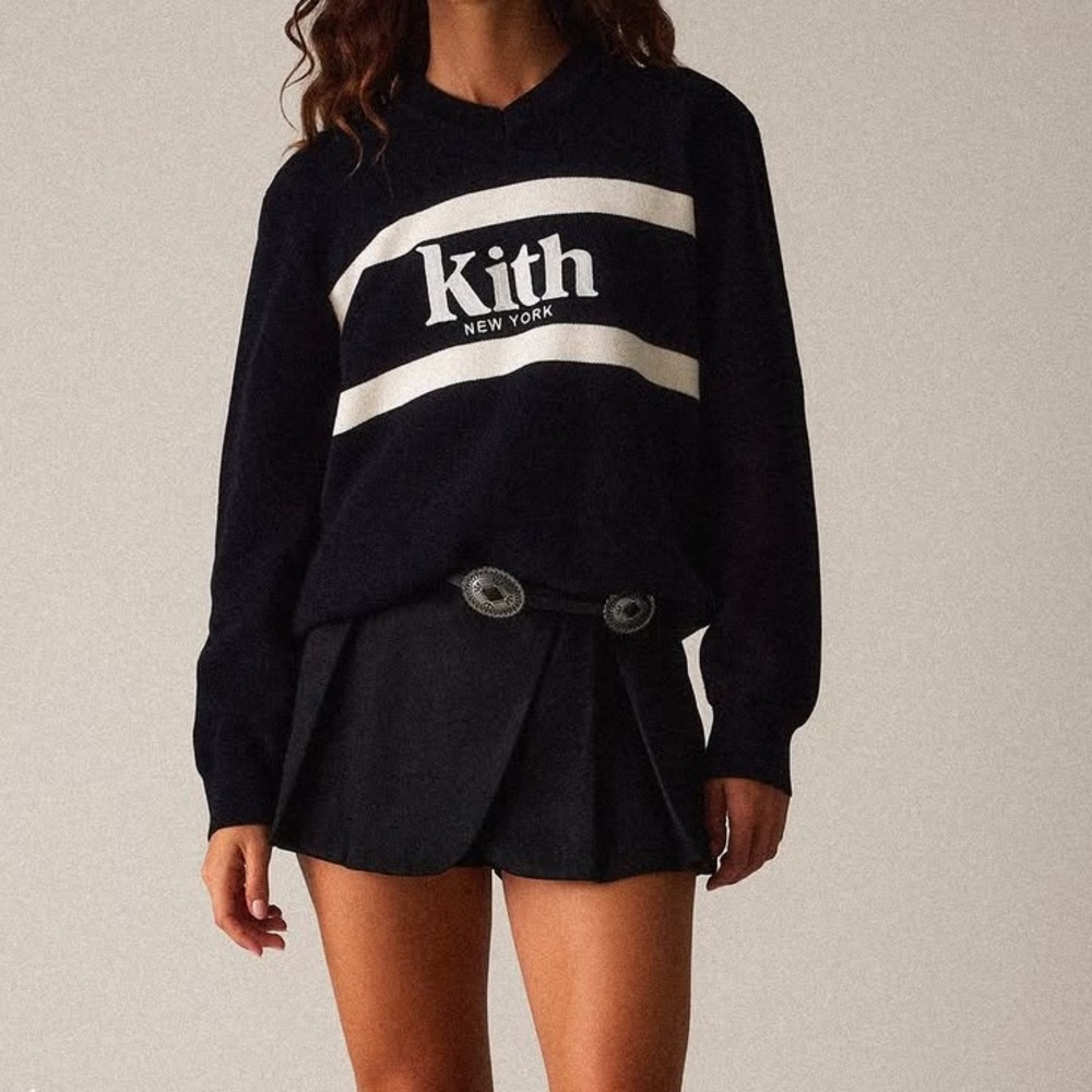 Kith Black Skort